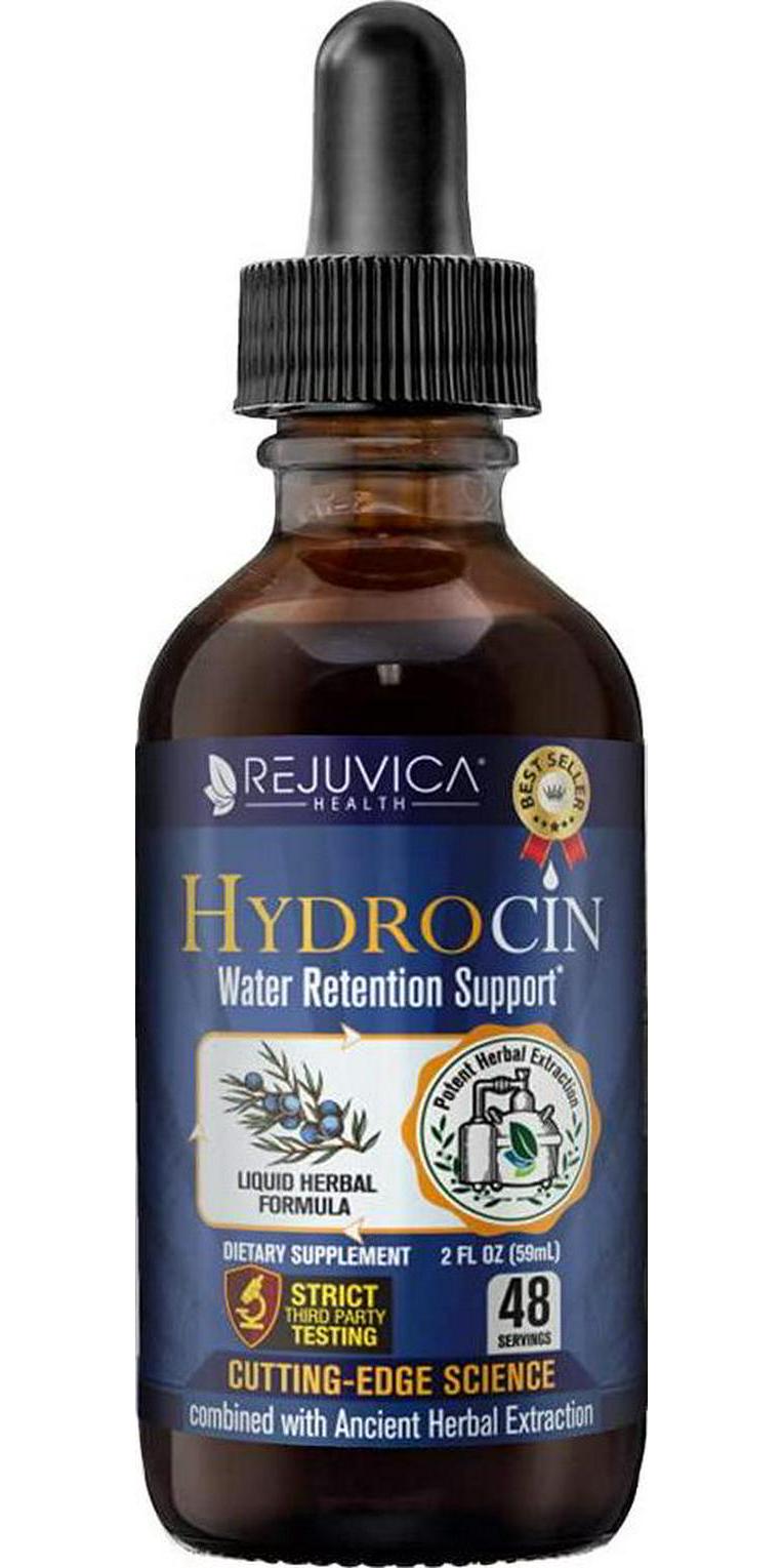 Hydrocin - Advanced Retention Support Supplement - Liquid Delivery for Better Absorption - Dandelion, Uva Ursi, Juniper Berry, Celery Seed, Green Tea and More!
