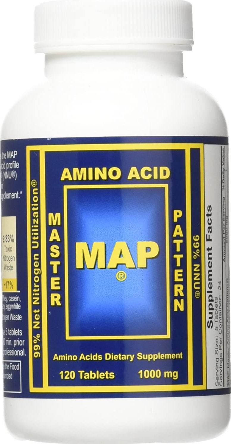 INRC Map 2 X Master Amino Acid Pattern 1000mg Muscle Building
