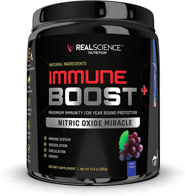 Immune Boost Plus | Natural Immunity Formula, Virus Protection System, Boost Immune System Health and Wellness, More Powerful Than Elderberry, Zinc, Echinacea - in a Fast Acting Powder