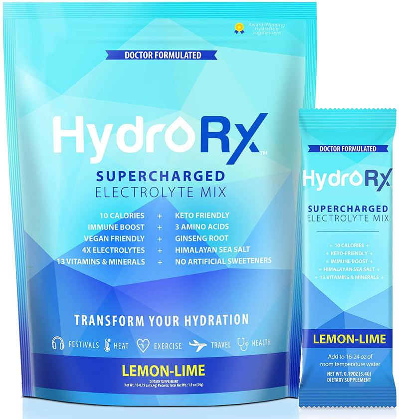 Immune Support, Vitamin C and Zinc Supplement Hydration Multiplier with Keto Hydration Powder Packets, Your Perfect On The Go Electrolyte Packets, Keto Electrolytes Hydration Drink
