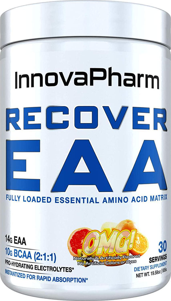 InnovaPharm Recover EAA - OMG (Orange Mango Grapefruit) - 19.6 Ounces