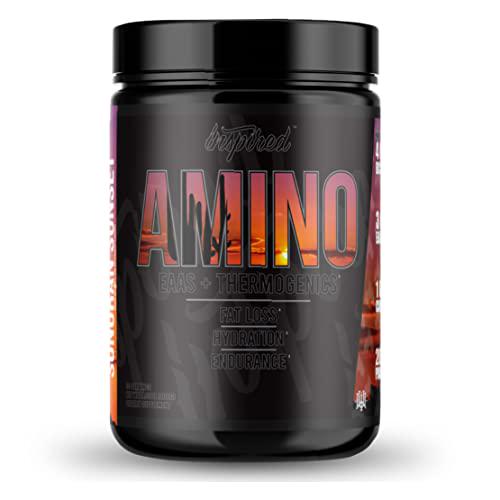 Inspired Amino Fuego - EAA+ Thermogenics - for Hydration and Endurance - Sonoran Sunset, 30 Servings