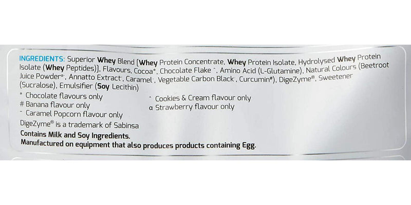 International Protein Superior Whey Protein Powder, Cookies and Cream 2.27 kg