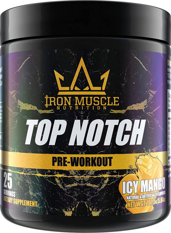 Iron Muscle Top Notch Pre-Workout (ICY Mango)