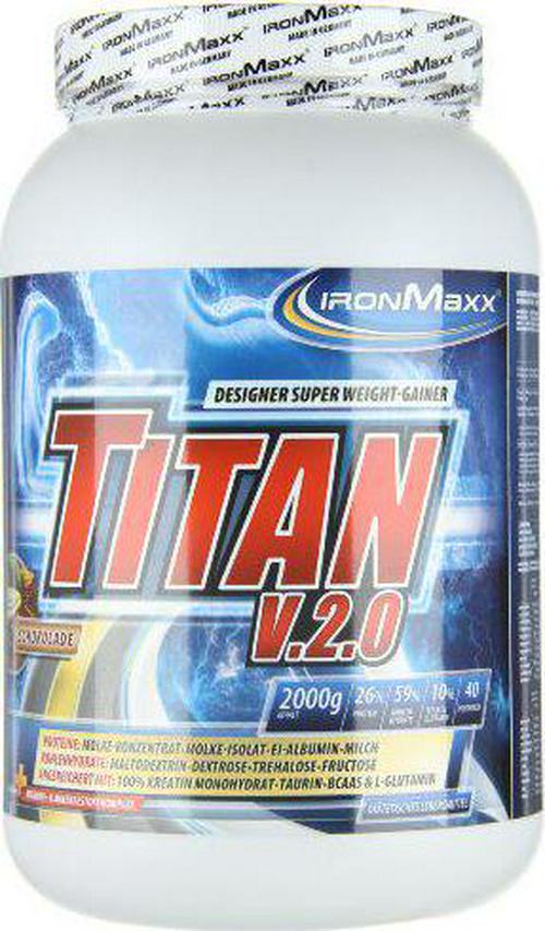 Ironmaxx 2000g Titan V.2.0 Chocolate Powder