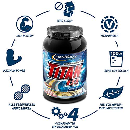 Ironmaxx 2000g Titan V.2.0 Chocolate Powder