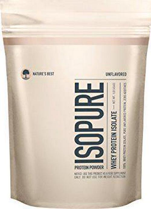 Isopure Protein Powder, Zero Carb Protein, Unflavored, 1 lb (454 g)