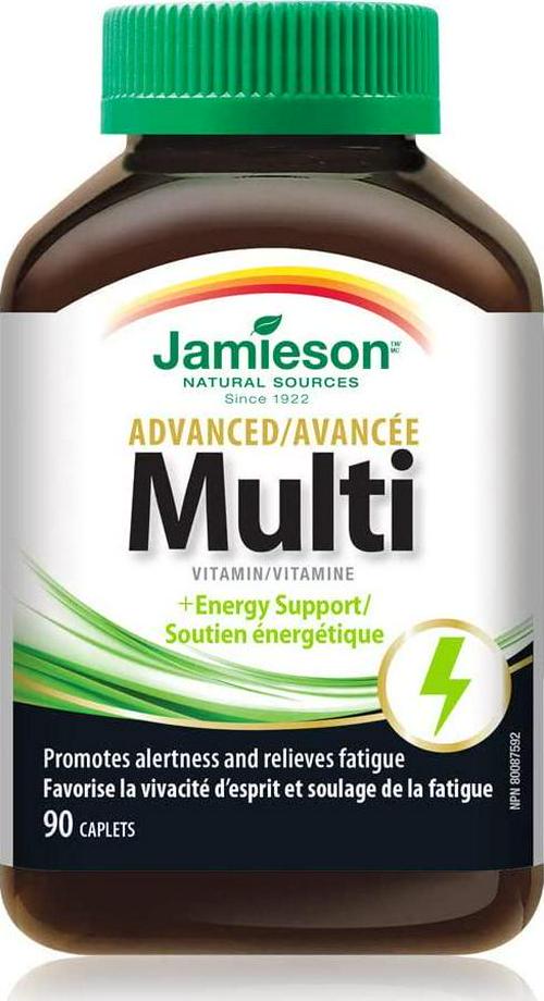 Jamieson Advanced Multi + Energy Support, 90 caplets