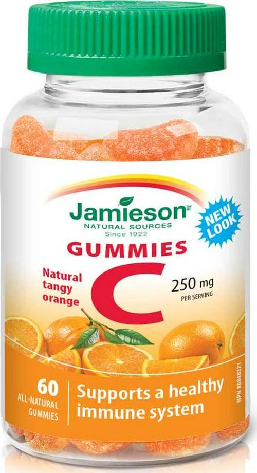 Jamieson C Gummies 250mg orange 60 Gummies