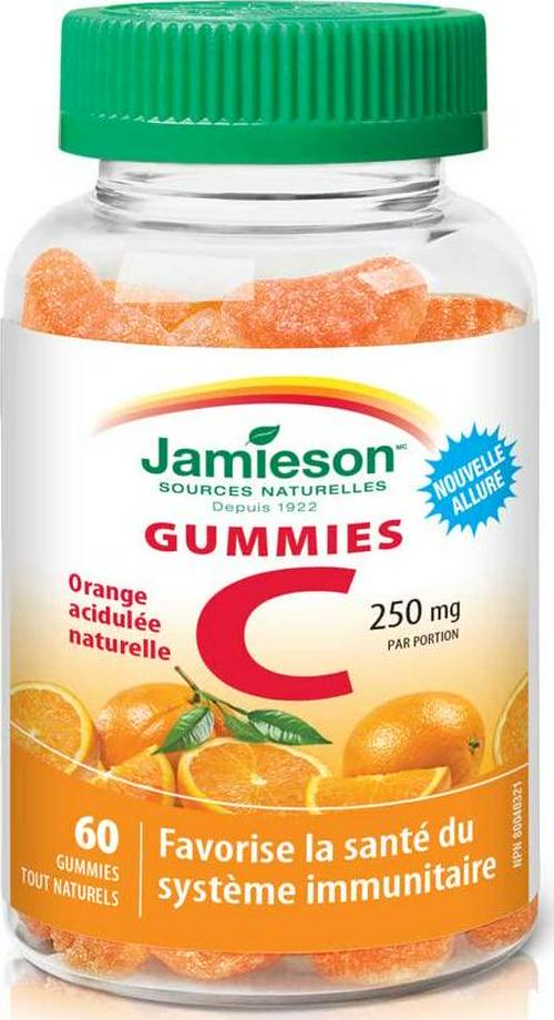 Jamieson C Gummies 250mg orange 60 Gummies
