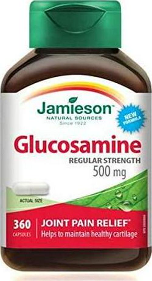 Jamieson Glucosamine Sulfate 500mg 360 Capsules