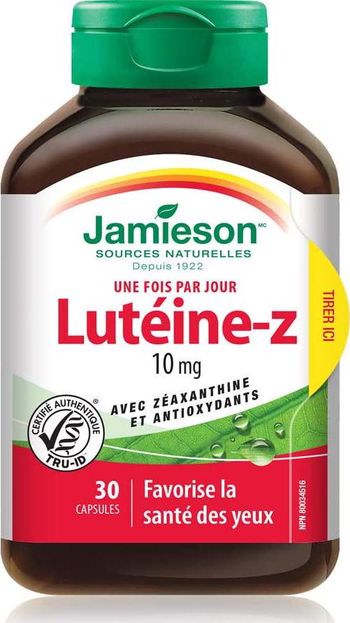 Jamieson Lutein-z 10mg with Antioxidants