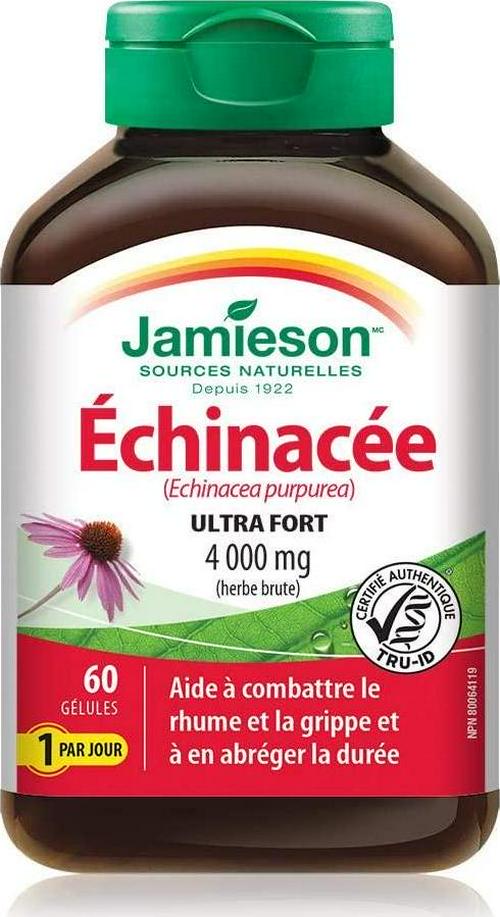 Jamieson Max Potency Echinacea 4000mg, 60 softgels