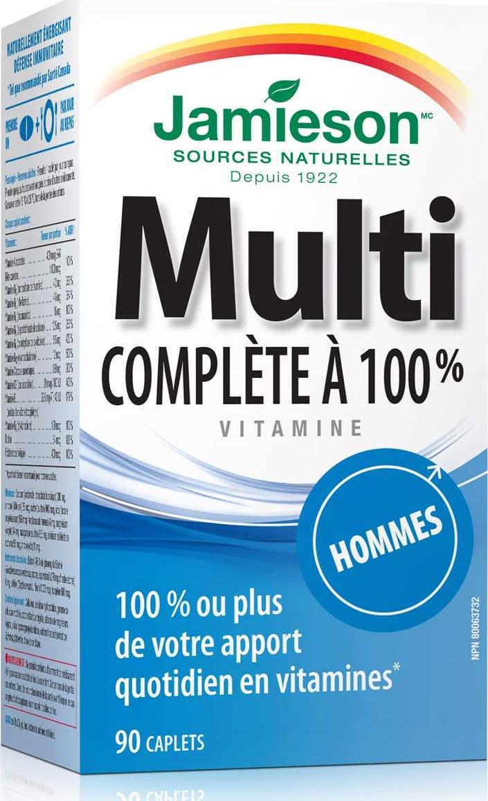 Jamieson Multi 100% Complete Vitamin - Men - 90's
