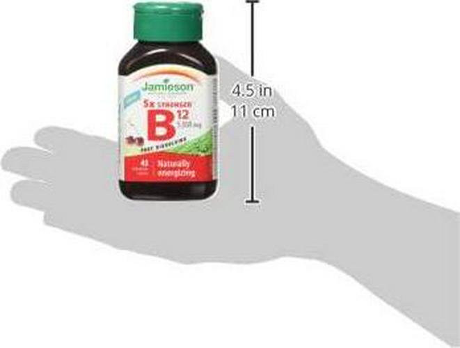 Jamieson Vitamin B12 5,000 mcg, 45 tabs