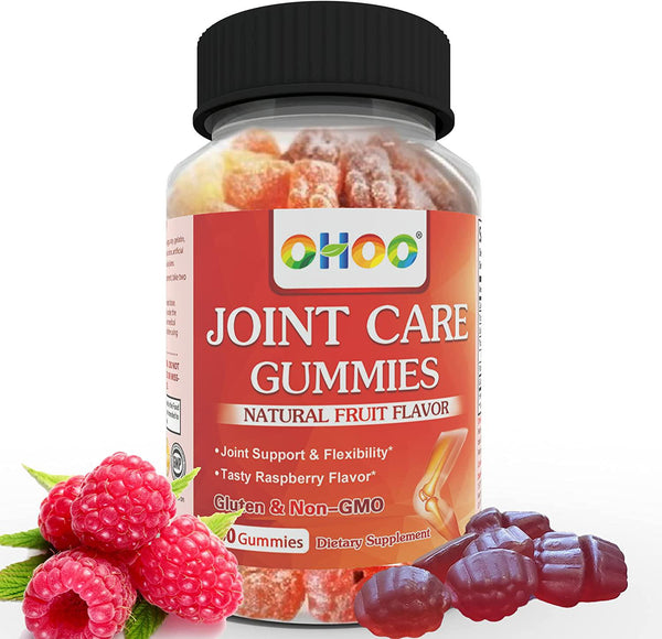Joint Support Gummies Extra Strength Glucosamine and Vitamin E - Joint and Flexibility Support, Supports Immune Health, Cartilage - Helps Inflammatory Response, Antioxidant Properties- 60 Gummies