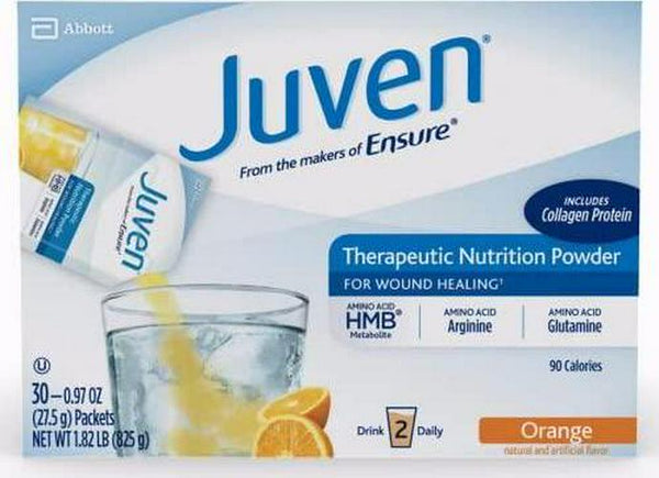 Juven Therapeutic Nutrition Drink Mix - Orange, (30 Packets)