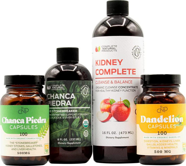 Kidney Complete Bundle - Full Kidney Cleanse and Detox Support