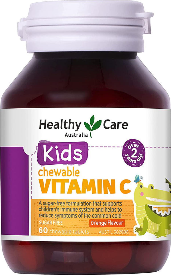 Kids Vitamin C Orange Flavour Chewable Tablets