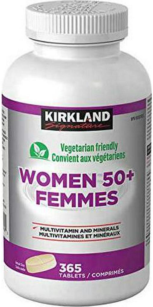 Kirkland Signature Women 50+ Multivitamin, 365 Tablets
