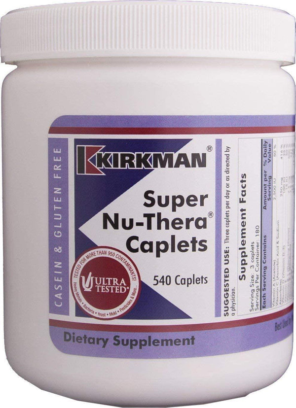 Kirkman Labs- Super Nu-Thera 540 caps