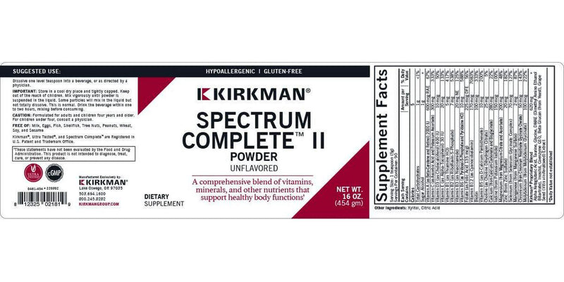 Kirkman Spectrum Complete II Powder Hypo *