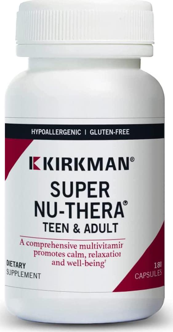 Kirkman Thera Response - Hypoallergenic | 180 Vegetarian Capsules | Gluten and Casein Free | Multivitamin