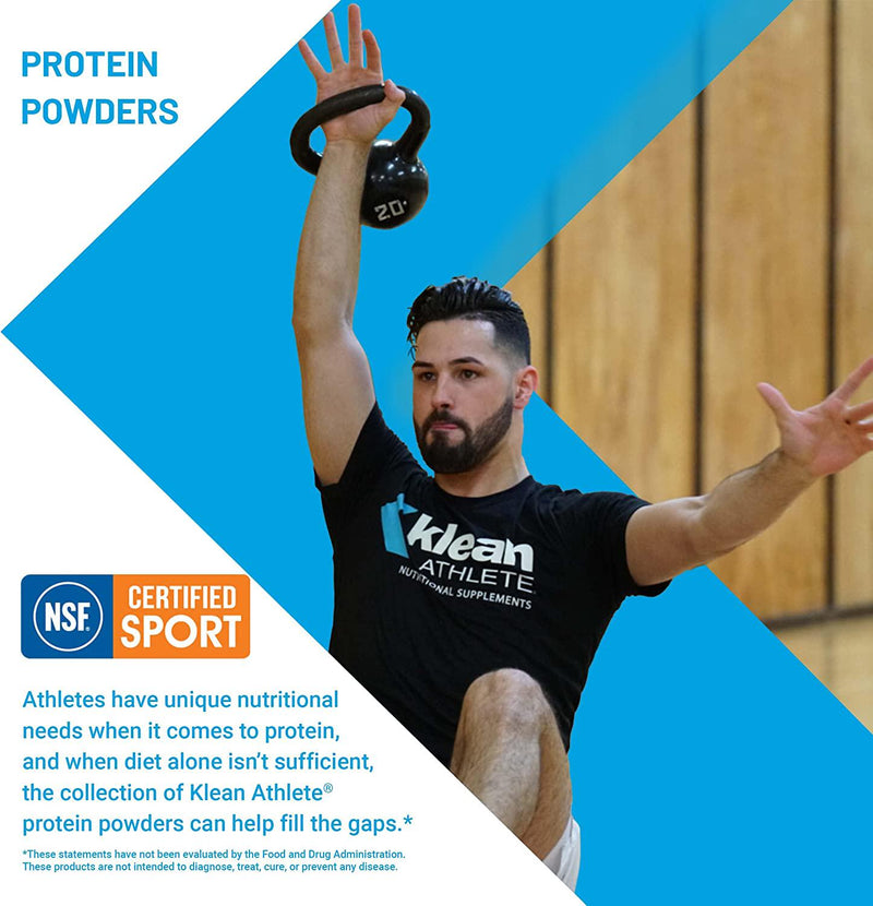 Klean Athlete Klean Isolate | Whey Protein Isolate Enhances Daily Protein and Amino Acid Intake for Muscle Integrity* | NSF Certified for Sport | 10 Sachets | Natural Chocolate Flavor