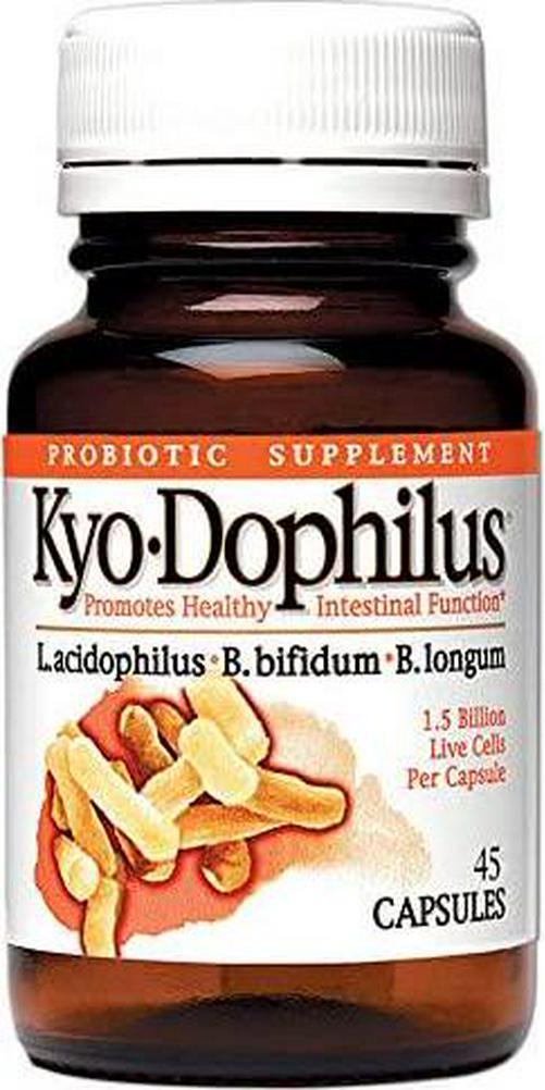 Kyo-Dophilus Daily Probiotic, Immune and Digestive Support*, 45 capsules (Packaging may vary)