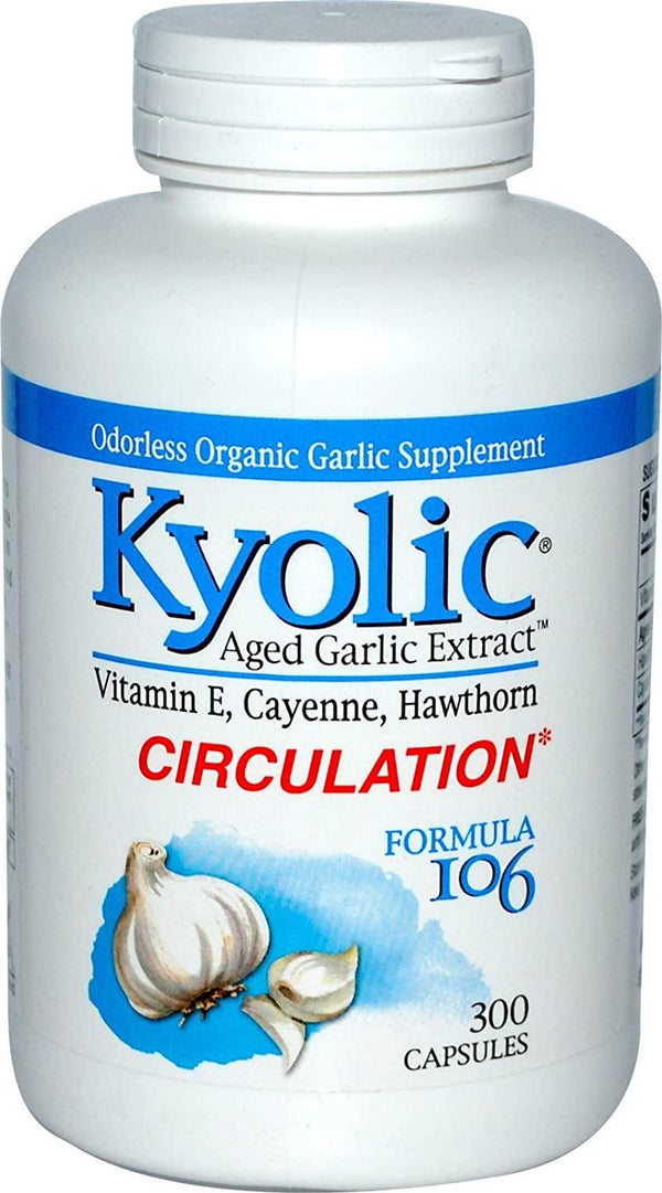 Kyolic #106 W/Vitamin E Cayenne 300 Cap