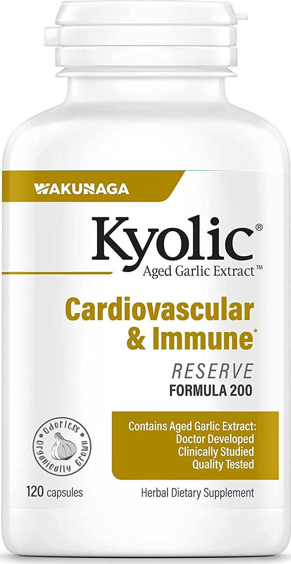 Kyolic Aged Garlic Extract Extra Strength Reserve 120 Capsules