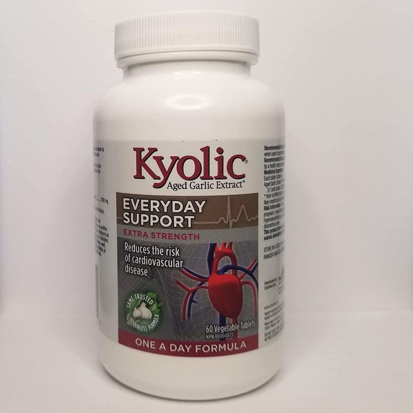 Kyolic Extra Strength 1000 mg One A Day, 60 veg tabs