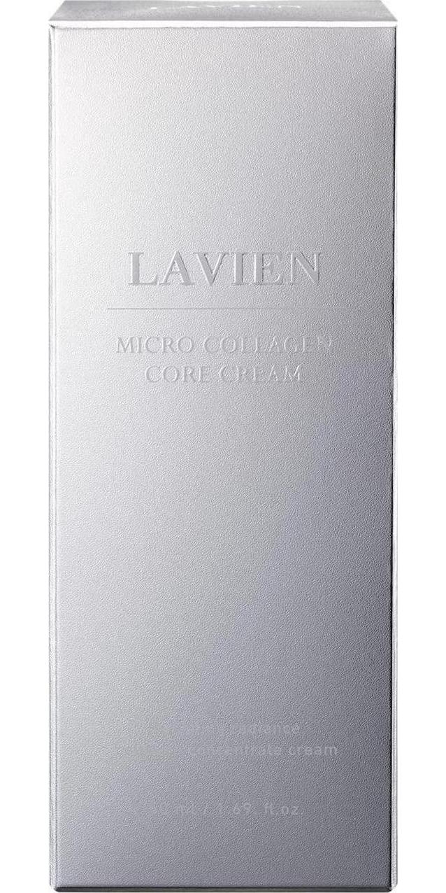 [LAVIEN] Micro Collagen Core Cream 1.69 fl.oz. (50ml) - Facial Collagen Concentrate Cream with Collagen Extract(60.3%) and Hydrolyzed Elastin and Shea Butter, Nourishing for All Skin Type