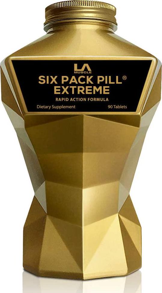 LA MUSCLE Six Pack Pill Extreme (90 Pills - 1 Month Supply)