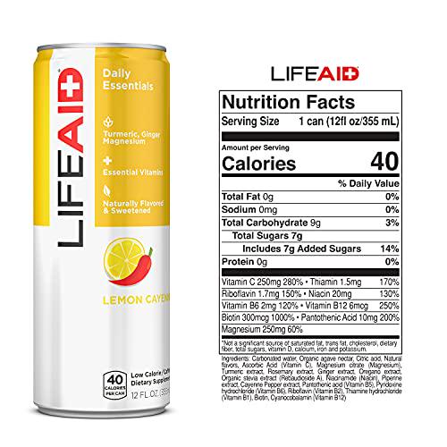 LIFEAID LifeAid, LIFEAID, 12 Fl Oz (Pack of 24)