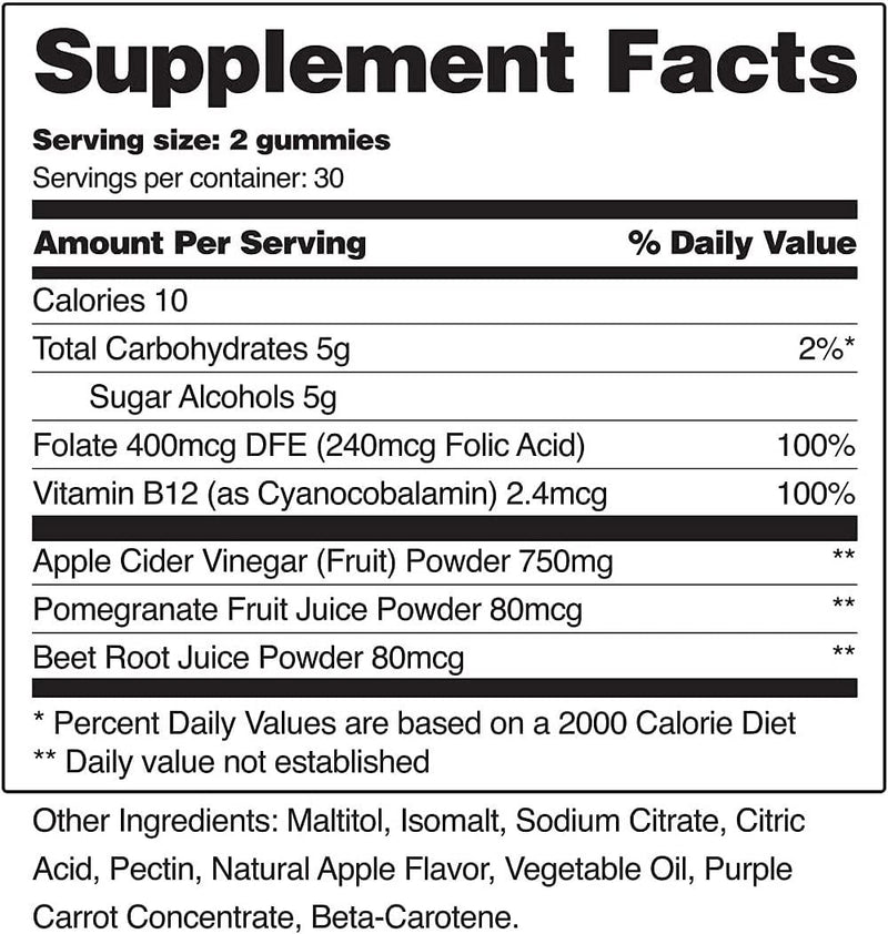 L-Carnitine + ACV Gummies (2 Products)
