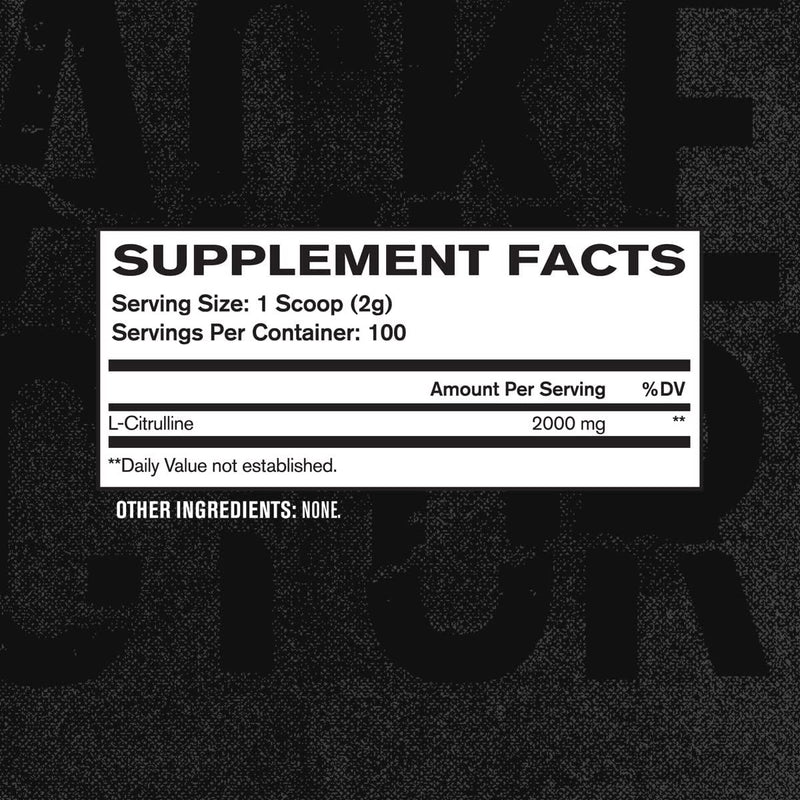 L-Citrulline Fermented Powder Supplement, 2000 mg Per Serving - Supports Nitric Oxide Levels and Athletic Performance - 100 Servings, Unflavored