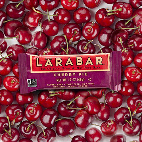 Larabar, Fruit and Nut Bar, Cherry Pie, Gluten Free, Vegan (16 Bars) and Gluten Free Bar, Apple Pie, Vegan (16 Bars)