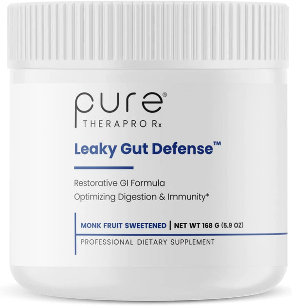 Leaky Gut Defense - 30 Servings | GI Repair | Contains: 3g L-Glutamine, Licorice Root (deglycyrrhized), Aloe Leaf and Arabinogalactan | Stevia-Free - Sweetened with Monk Fruit | Pharmaceutical Grade