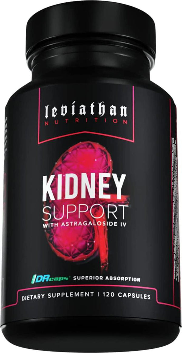 Leviathan Super Kidney Cleanse and Urinary Detox Formula | For Optimal Kidney Health | Full Restore and Detox - Manage Kidney Stones | 120 Caps