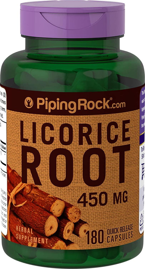 Licorice Root 450mg 180 Capsules