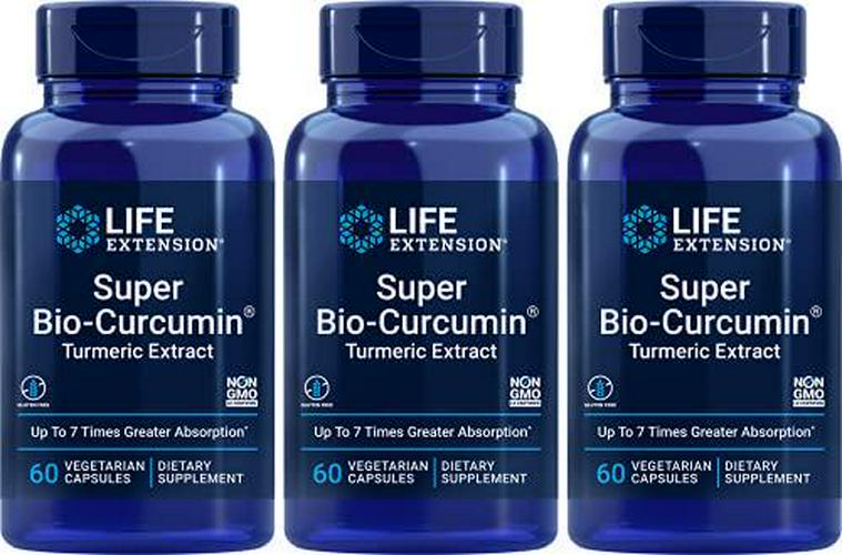 Life Extension - Super Bio-Curcumin - 400 Mg - 60 Vcaps (Pack of 3)