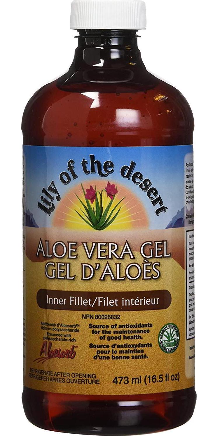 Lily of The Desert Aloe Vera Products 100% Certified Organic - Aloe Vera Gel 16 oz - Original Aloe Products