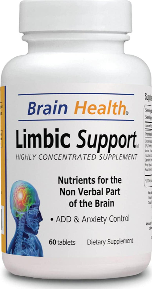 Limbic Support - Brain Health 60 Tablets - Highly Concentrate Supplent - Dietary Supplement