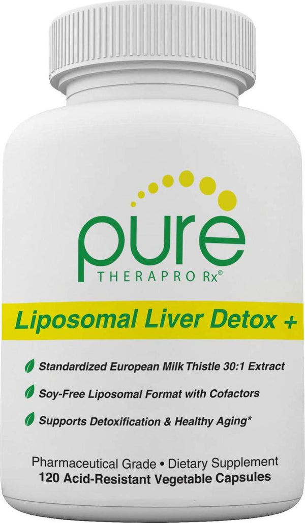 Liposomal Liver Detox + 120 Acid-Resistant VCaps | Soy-Free Liposomal Format Containing Methylation Nutrient Cofactors | Supports Liver Detox and Cleansing | Vegan