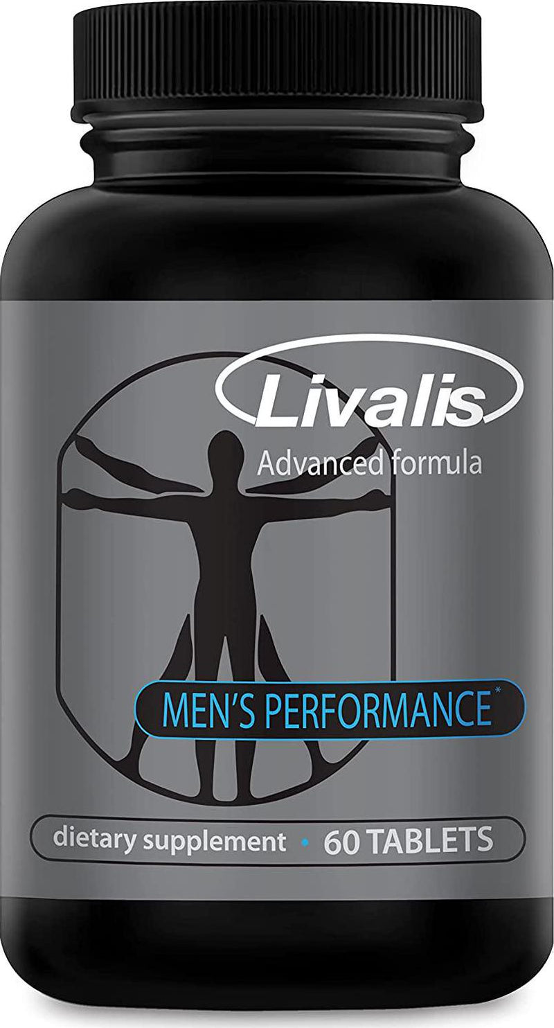Livalis Advanced Formula for Men- Male Enlargement Supplement - Fast and Side Effect Free Testosterone Booster- Add Male Size 3+ in 90 Days- 60 Tablets