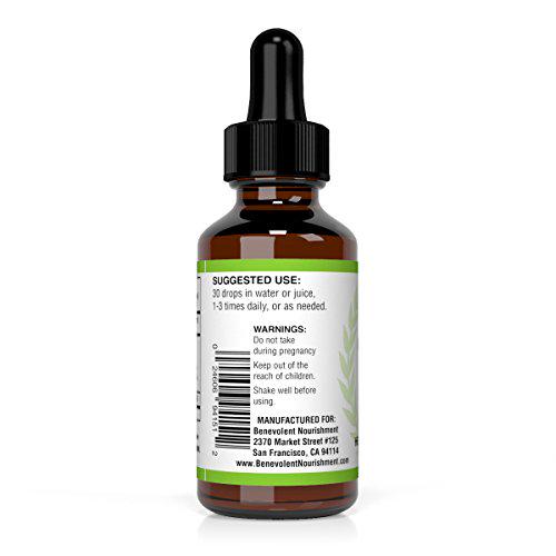 Liver Cleanse Organic Milk Thistle and Natural Herbal Blend. Potent Liquid Drops for Gallbladder Detox Great Taste | 2X Absorption | 100% Alcohol and Gluten Free. Large 2oz Bottle.