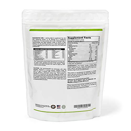 Low FODMAP Certified Vegan Protein Powder for IBS and SIBO Gluten and Dairy Free Soy Free Sugar and Grain Free Low Carb All Natural Gut Health Food, Superfoods, Stevia, Monk Fruit - Casa de Sante (Vanilla)