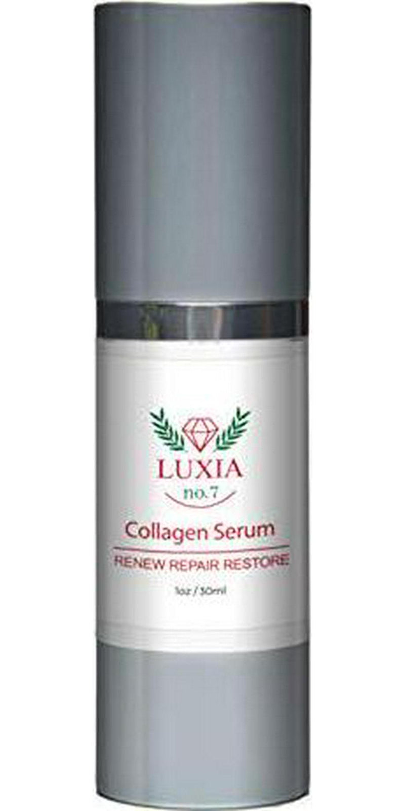 Luxia Skincare- Collagen Serum-Luxury Anti Aging Face Serum Treatment Formula for Men and Women. Effective for Fine Lines and Under Eye Wrinkles.