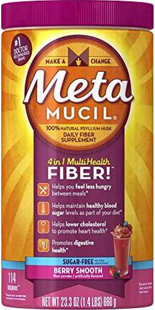 METAMUCIL BERRY BURST 114 DS 23.3OZ